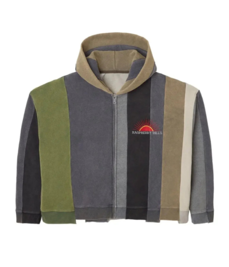 Gold+Vintage Raspberry Hills Bonsai Zip