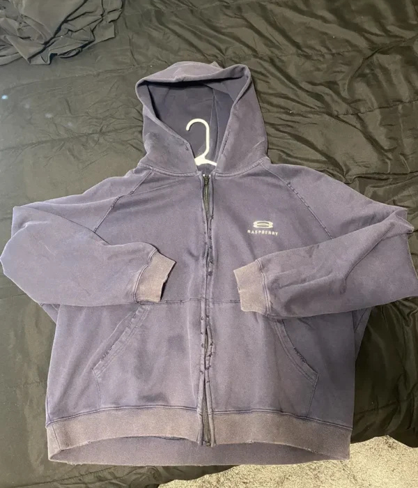 Gv Gallery Tank Zip Up Raspberry Hoodie