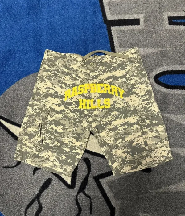 Raspberry Hills Digi Camo Shorts